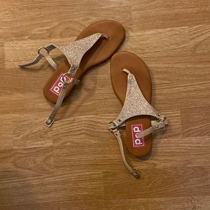 ❗️LAST CHANCE- Rose Gold Sandals❗️